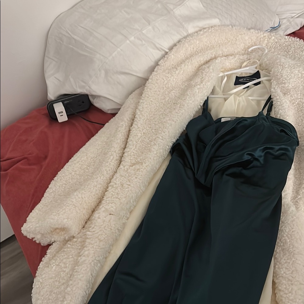NYC Dark Green High Low Dress